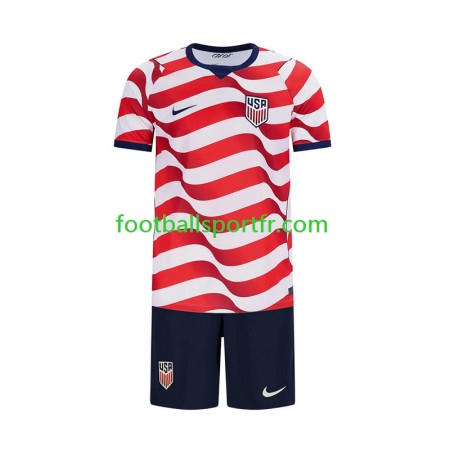 Tenue Etats-Unis Enfant Domicile Coupe du monde 2026 Maillot de Foot Tenue Etats-Unis Enfant Domicile Coupe du monde 2026 Maillot de Foot